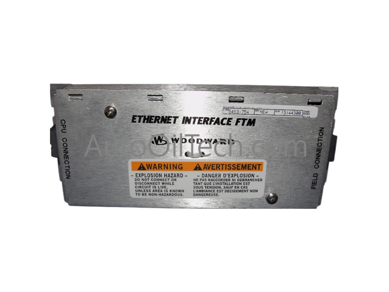 Woodward 5453-754 Ethernet Interface FTM