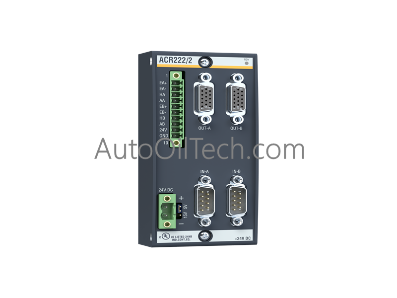 Módulo controlador de ejes Bachmann ACR222/2