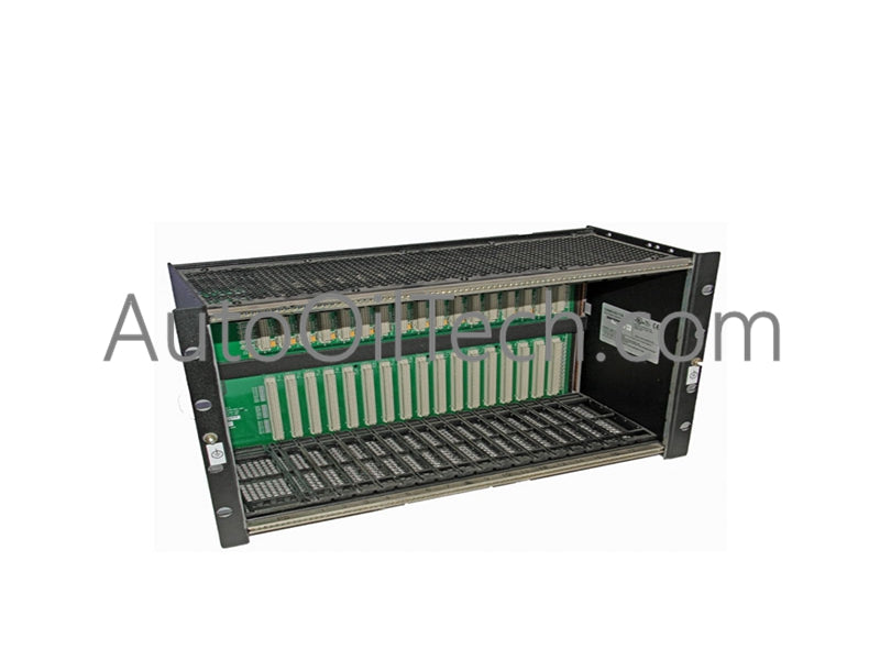 GE IC698CHS117 Rx7i - Rack de montaje frontal de 17 ranuras
