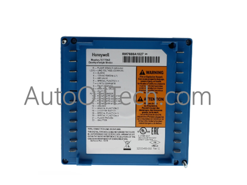 Honeywell RM7888A1027 7800 Series Relay Module