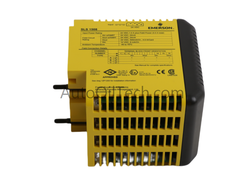EMERSON SLS1508 VS3202 KJ2201X1-BA1 12P3162X162