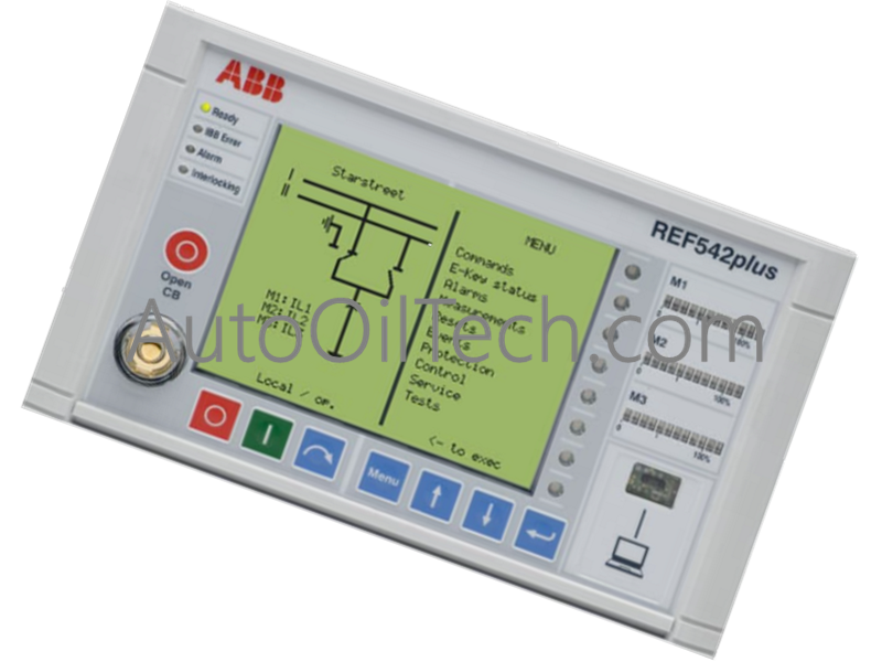 ABB REF542plus 1VCF752000 (1VCF750170R824) التحكم الرقمي بالخلية