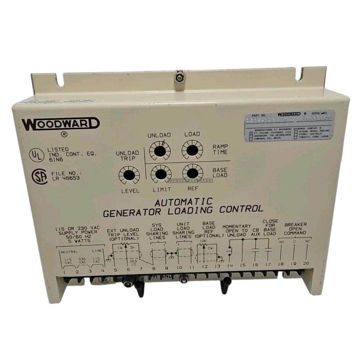 Woodward 9905-096