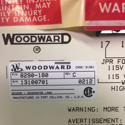 Woodward 8290-180