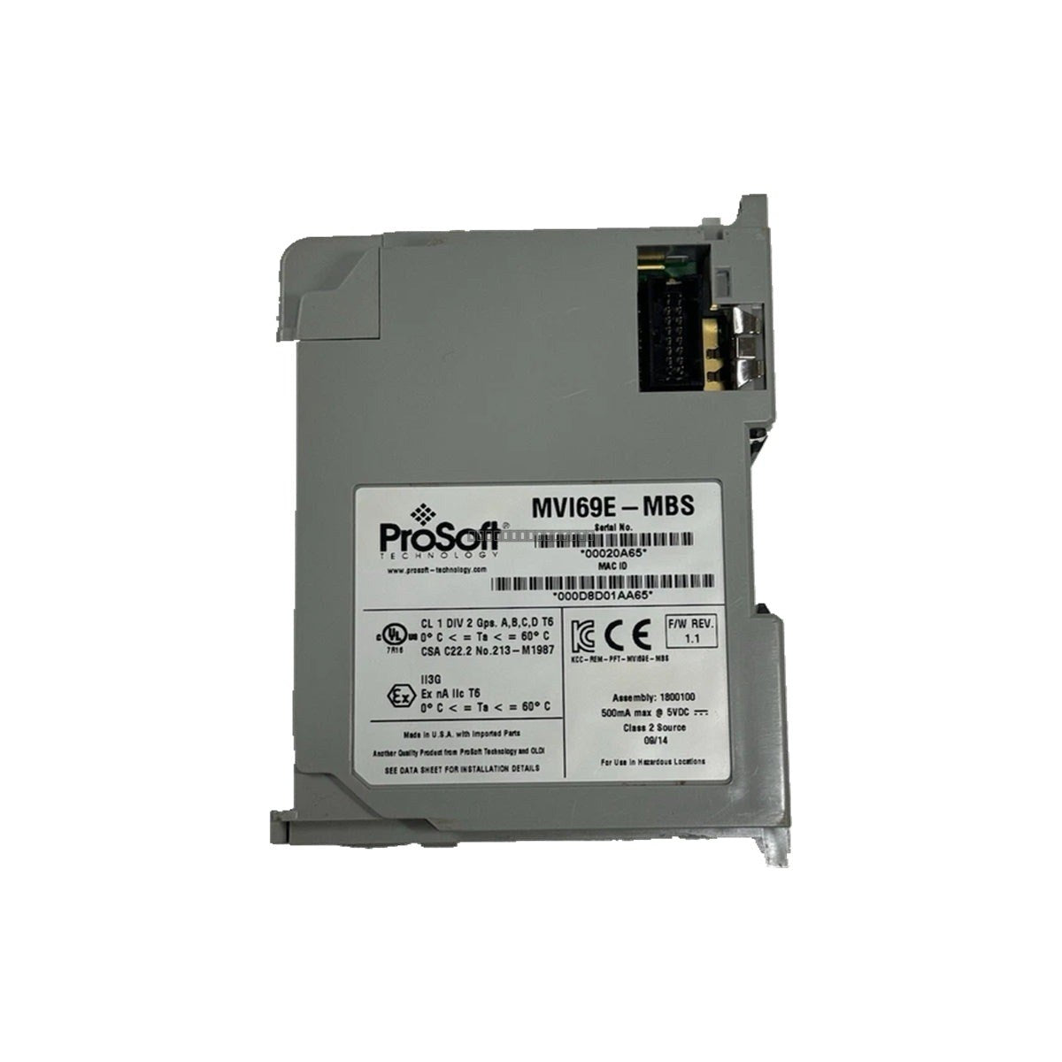 ProSoft MVI69E-MBS